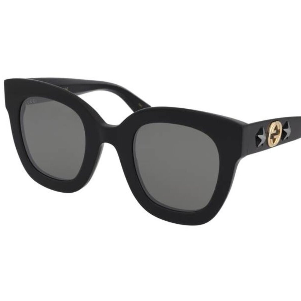 Gucci Grey Butterfly Women's Sunglasses